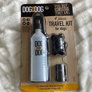 4 Piece Travel Kit for Dogs (NWOT)